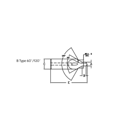 Link No. 16 Se Cobalt Rh 60/120 Deg Coolant Thru Centerdrill CO-CH-227